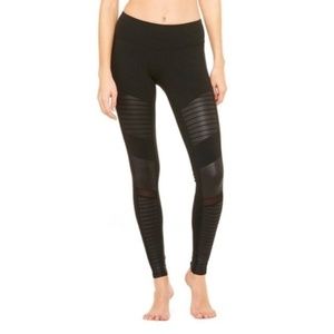 Alo Yoga Moto legging major moto Black